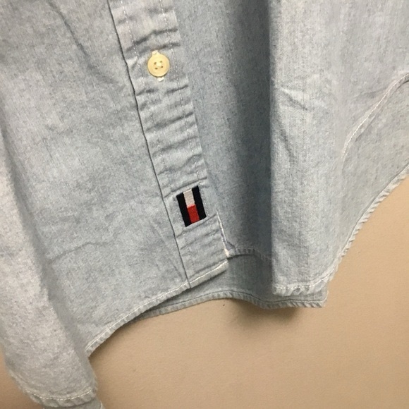 Tommy Jeans Denim Top Size 14 - Picture 2 of 7